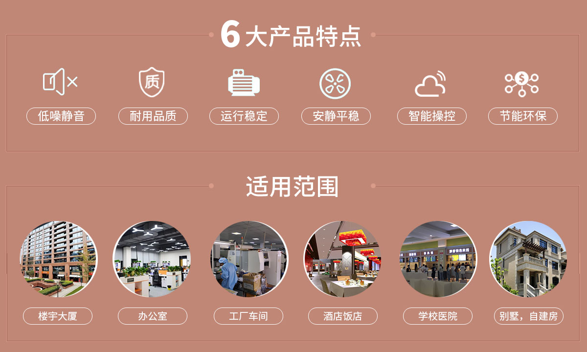 渦旋熱水機(jī)組供暖熱水用途多，噪音低  運(yùn)行穩(wěn)